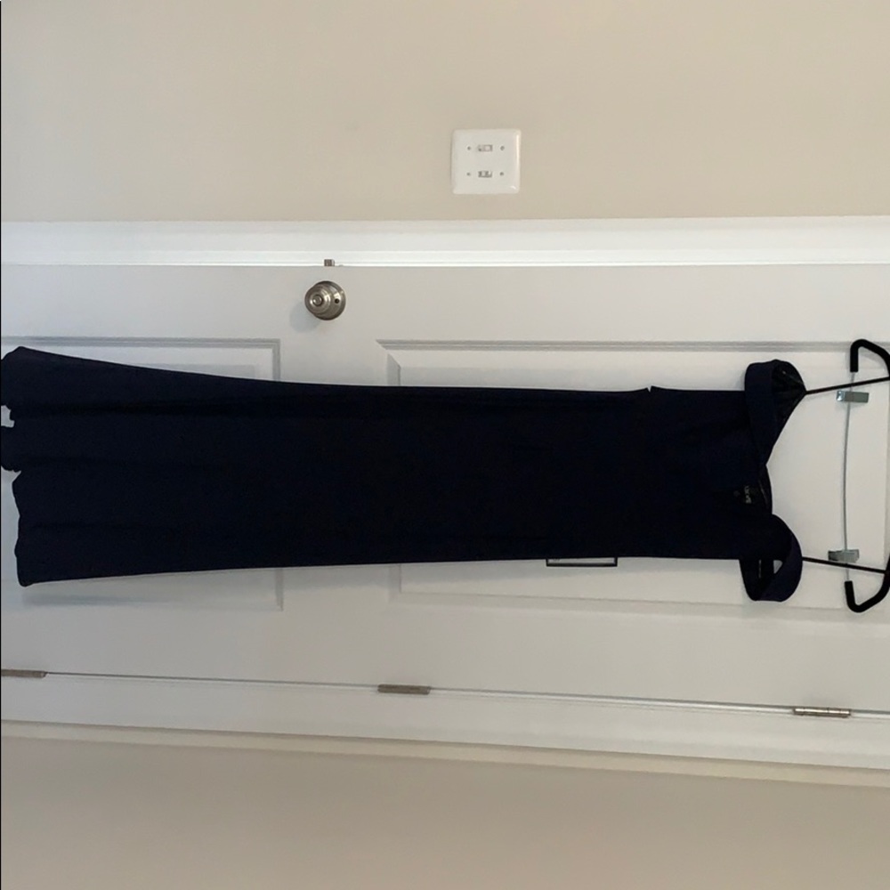 Beautiful dark navy formal dress